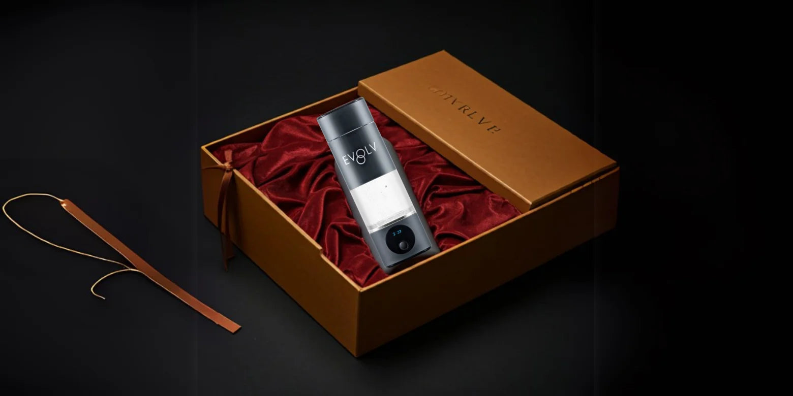 The Gift of Care: Why the Evolv Hydrogen Water Bottle is 2024’s Favorite