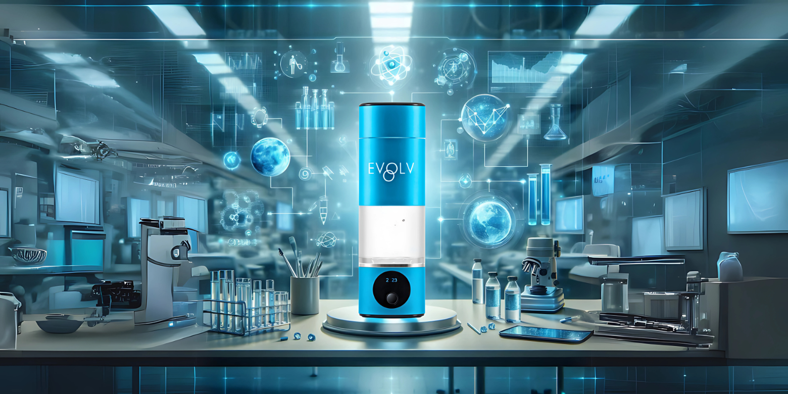 How the EVOLV Hydrogen Water Bottle Works