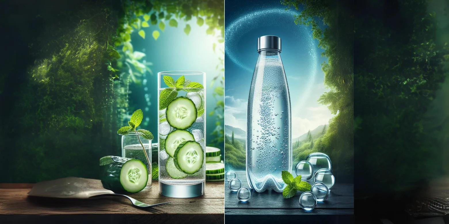 Cucumber Water vs Hydrogen Water