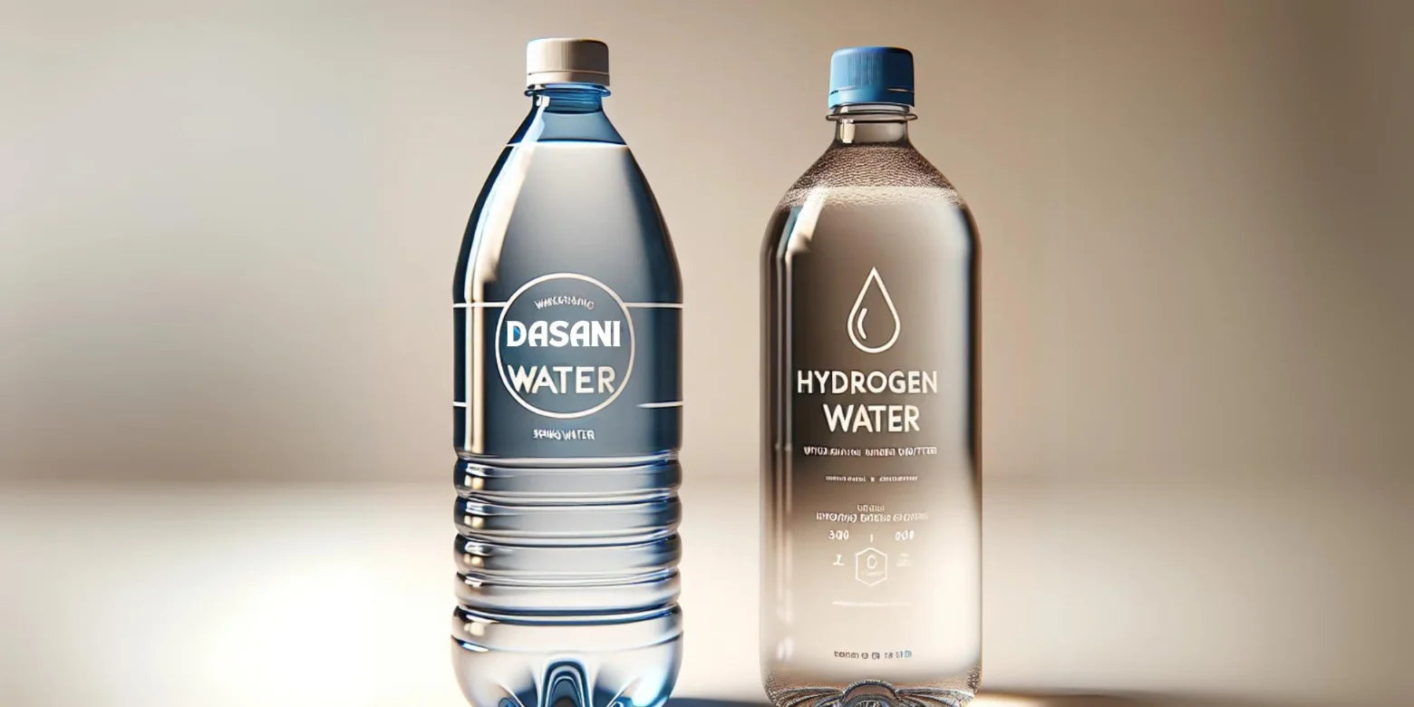 Dasani vs Hydrogen Water Info