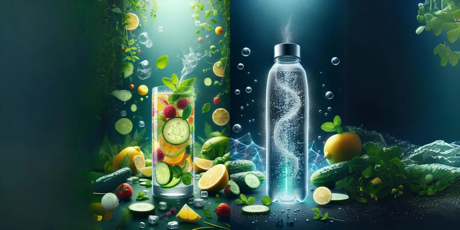 Infused Detox Water vs Hydrogen Water