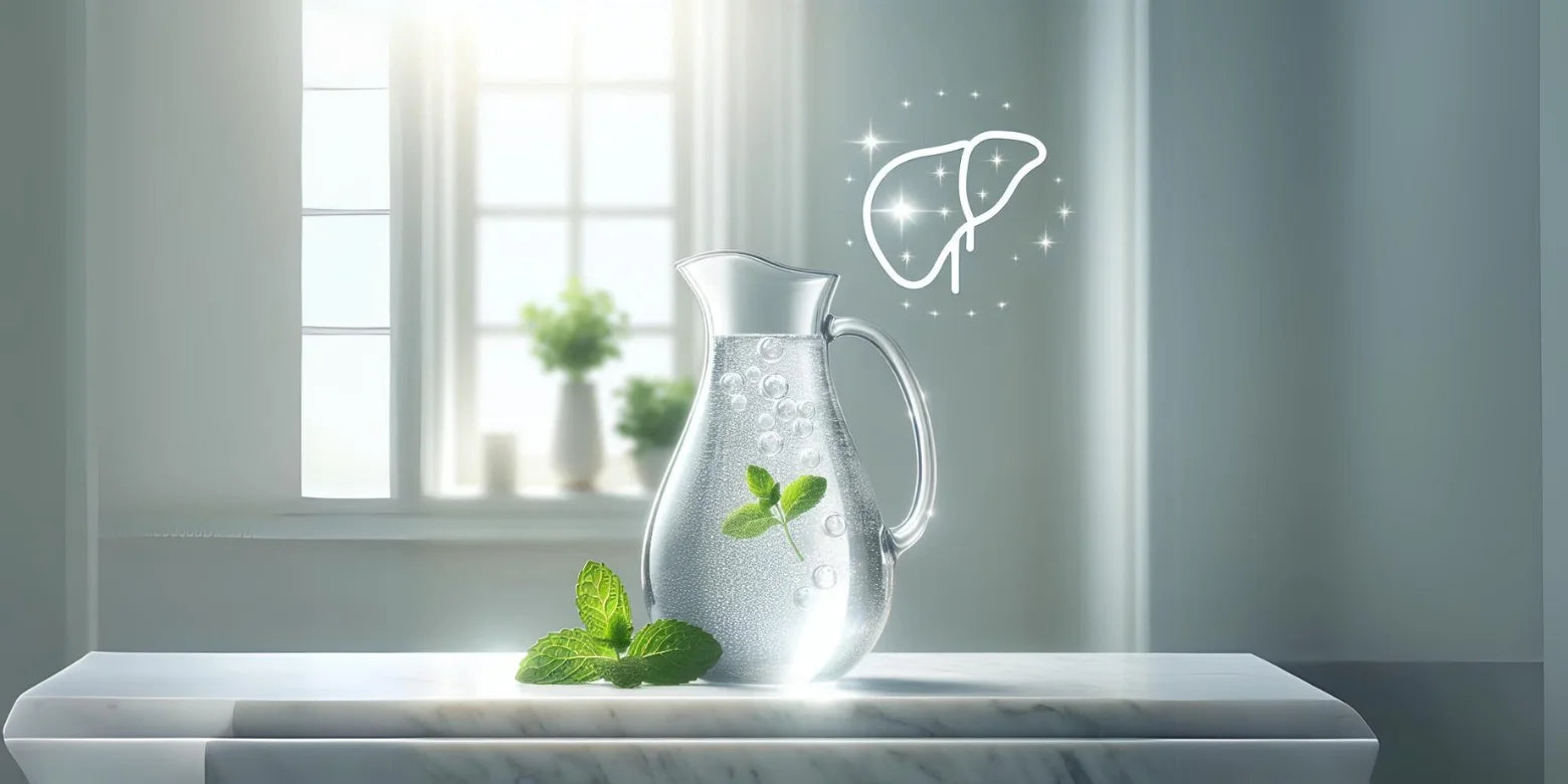 Hydrogen Water For Healthy Liver