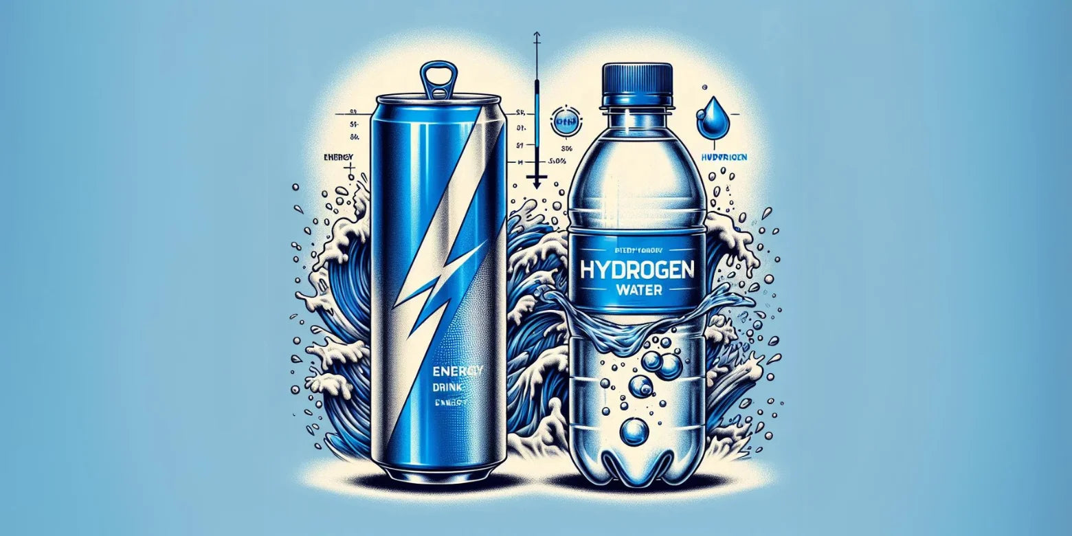 Red Bull vs Hydrogen Water