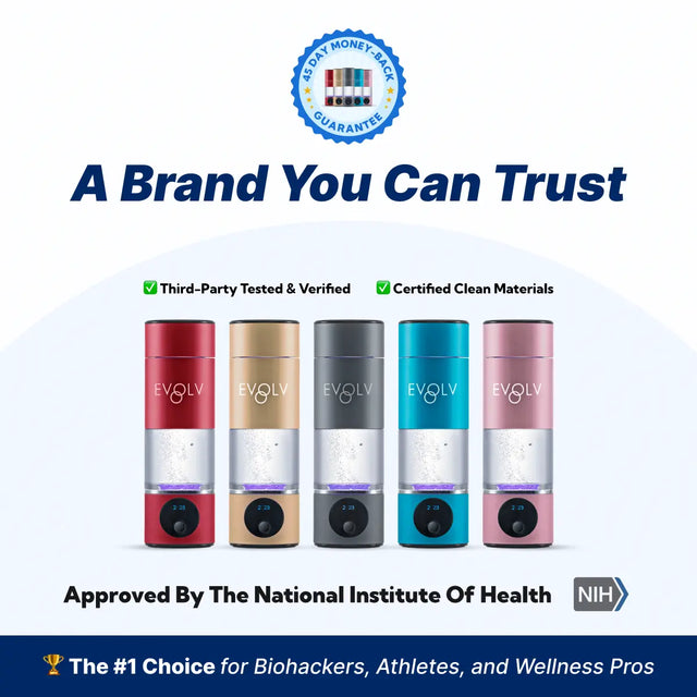 EVOLV Hydrogen Water Bottle