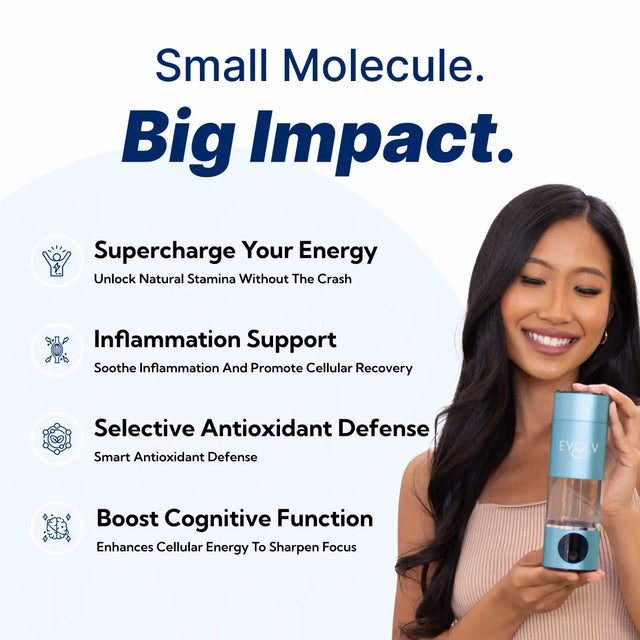 EVOLV Hydrogen Water Bottle